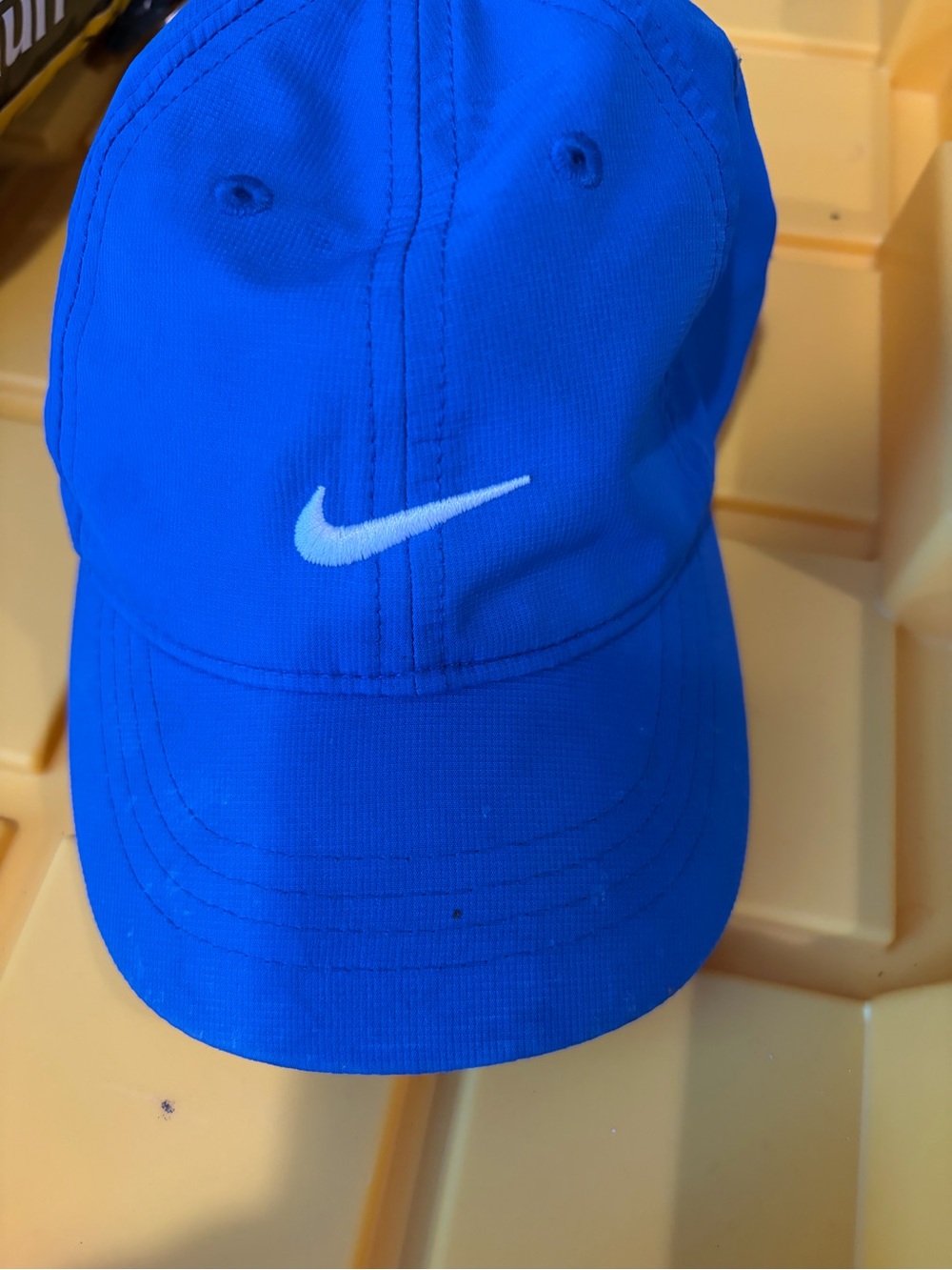 Nike Bright Blue Cap with White Swoosh